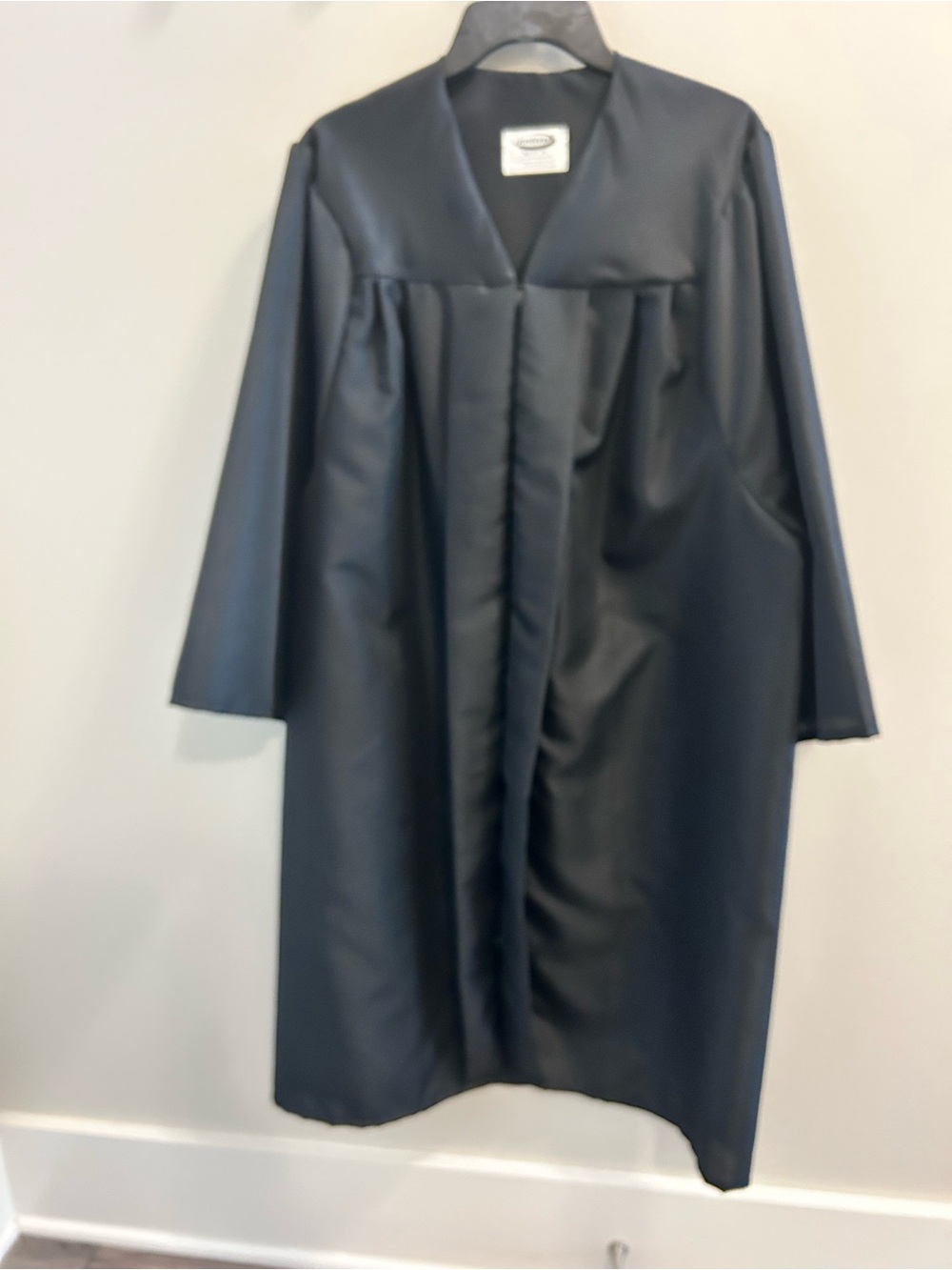 Classic Black Graduation Gown 5’1”-5’3”